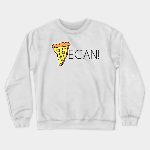 Vegan Pride! Crewneck Sweatshirt by StateShirtCo